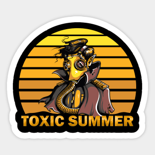 Toxic Summer Sticker